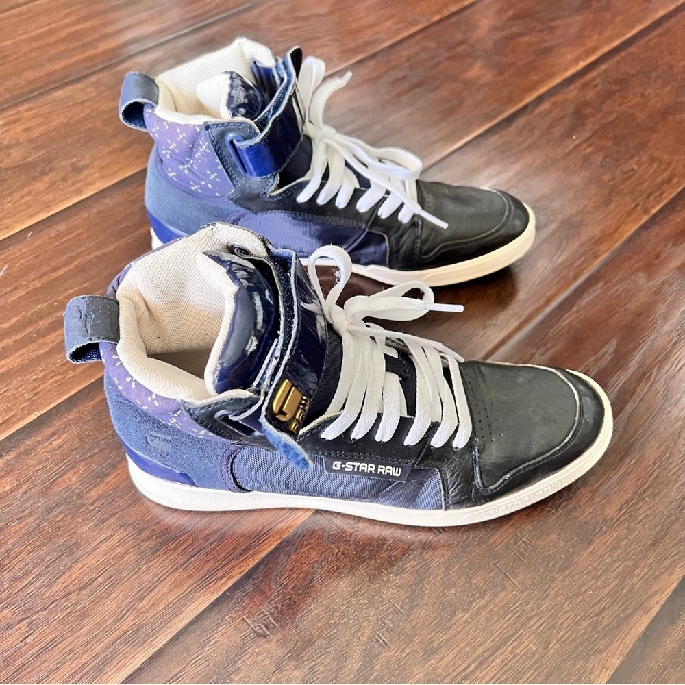 G-Star Raw womens high top Sneakers Size 10